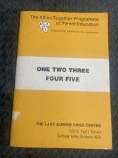 THE LADY GOWRIE CHILD CENTRE. ONE TWO THREE FOUR FIVE. 0908286015. PARENT EDUCAT