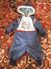 Vintage Baby Sesame Street Snow Suit No Size Tag