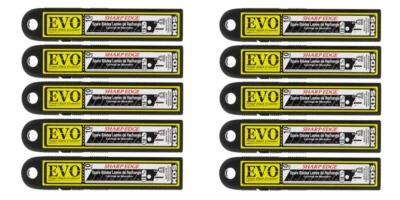 KDS JAPAN Abbrechklingen Japanklingen KDS 18mm extrem scharf 100 Stück Power Black