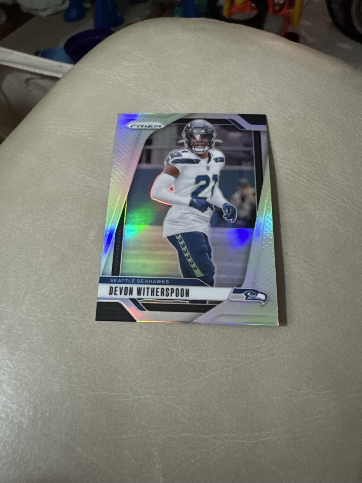 2024 Panini Prizm Football Devon Witherspoon #263 Silver Prizm