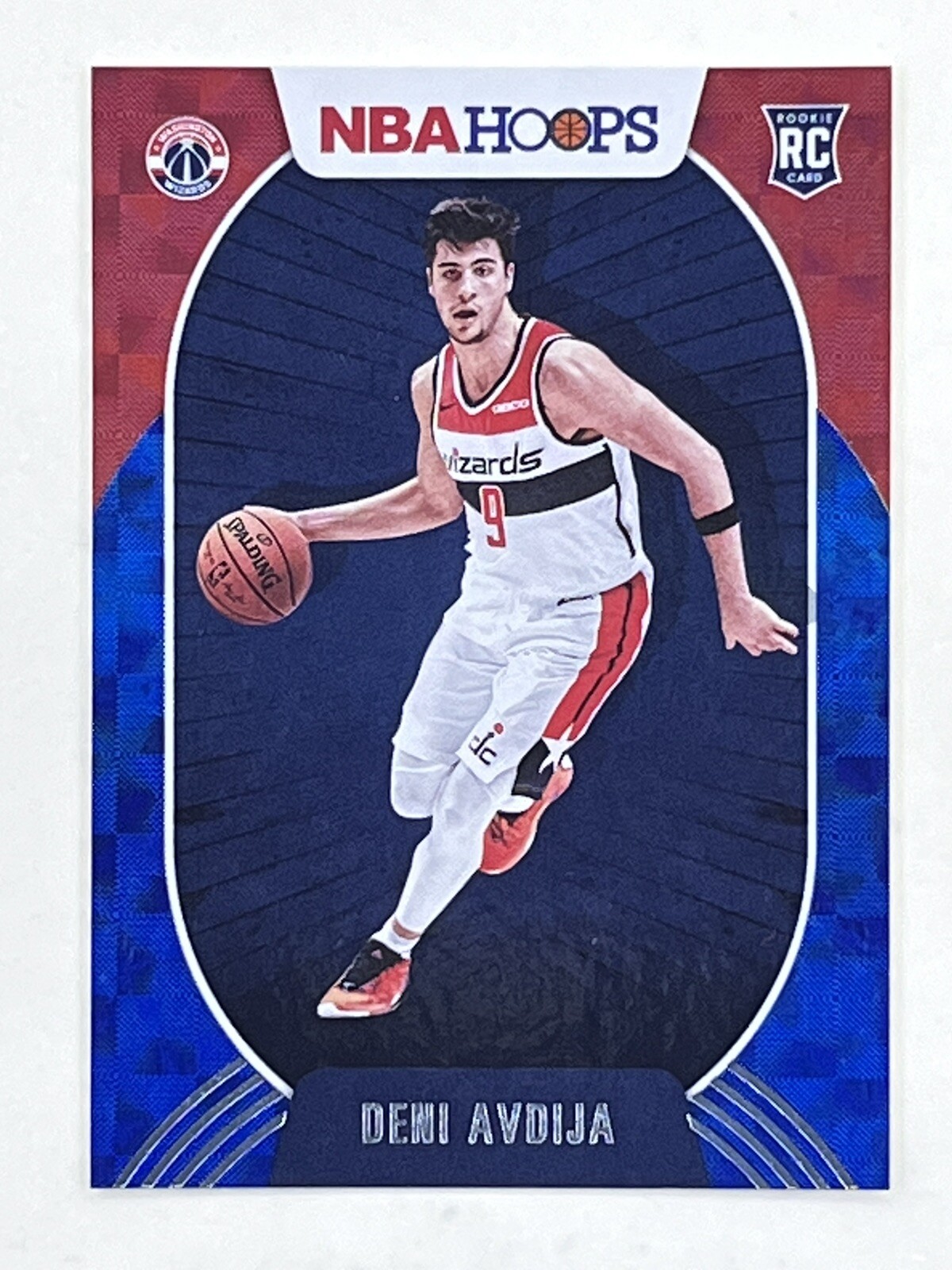Deni Avdija 2020-21 Panini NBA Hoops Blue RC #201 Sports NBA Wizards Card