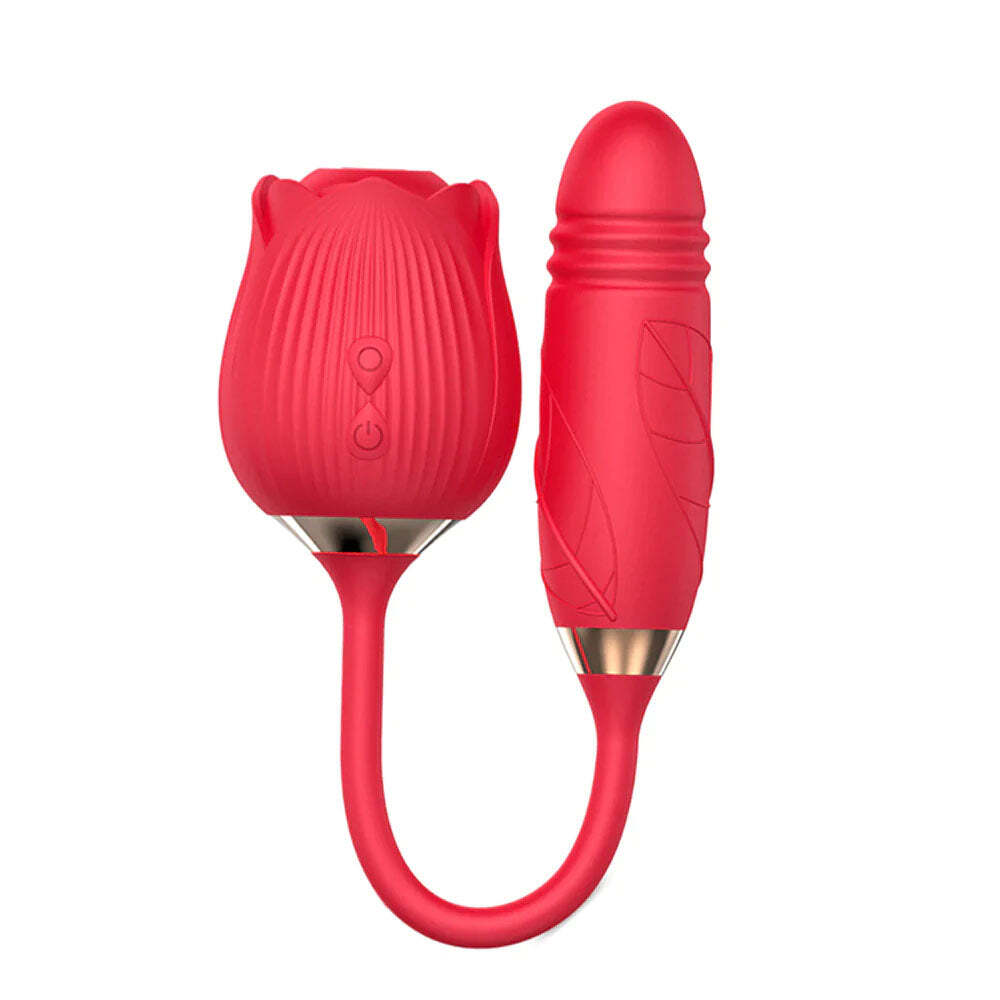 Rose Shape Sucking Vibrator Clitoral G-spot Suction Sex Toy 7 Speed  Waterproof | eBay