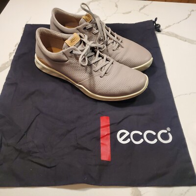 Ecco Golf S-Lite Womens Size US 9 EU 40 Tan Spikeless Yak Leather Shoes Sneaker