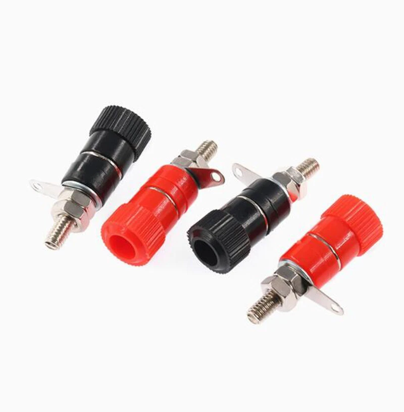 4mm Binding Post Banana Jack Socket Connector Terminal Speaker Socket Red/Black - Image 4 of 4