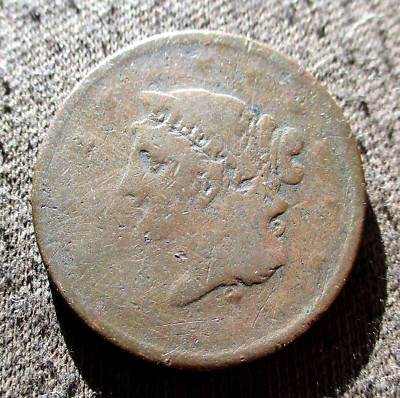 OLD COIN UNITED STATES OF AMERICA 1 LARGE CENT 1839 