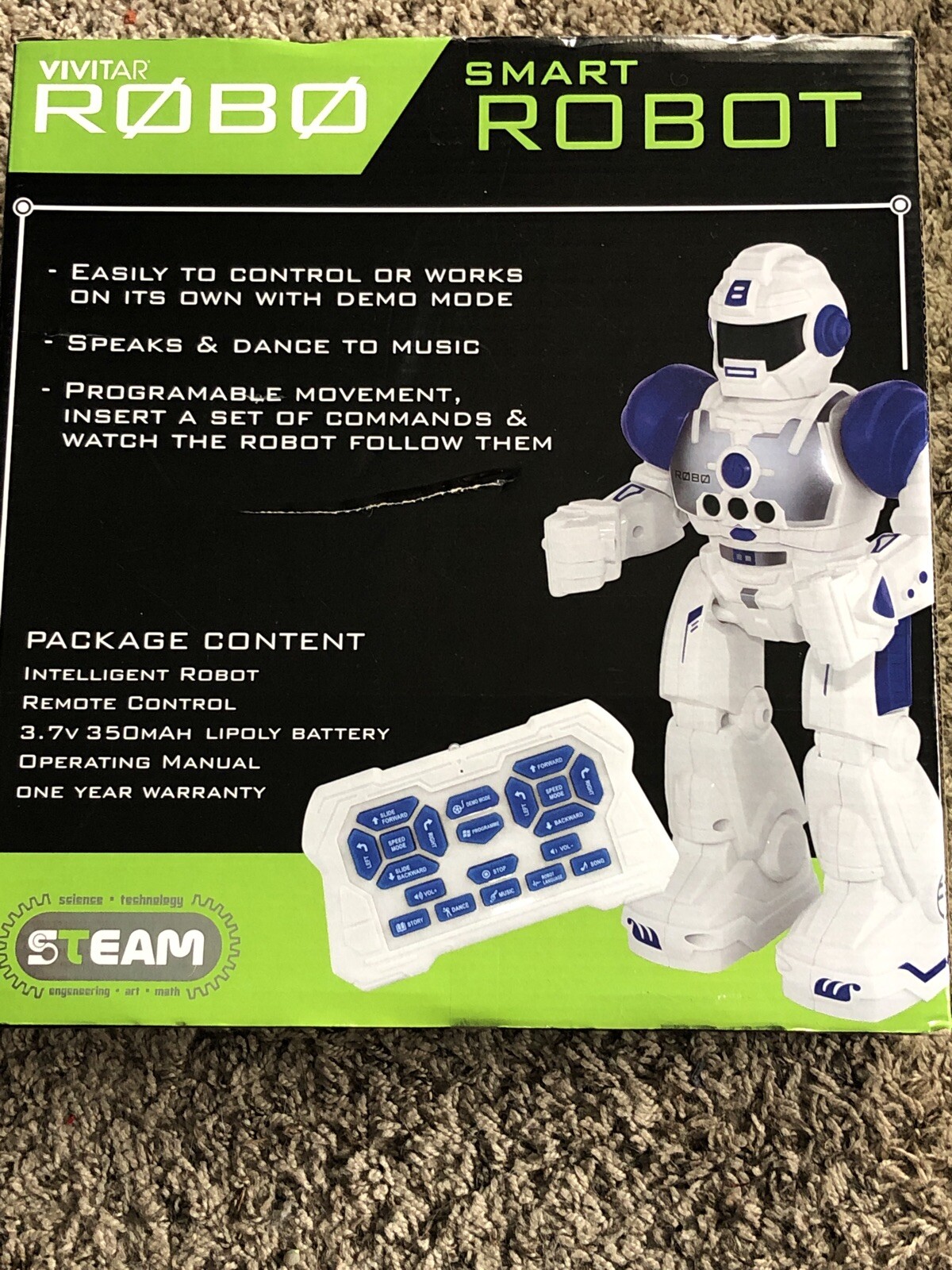 vivitar robo intelligent robot