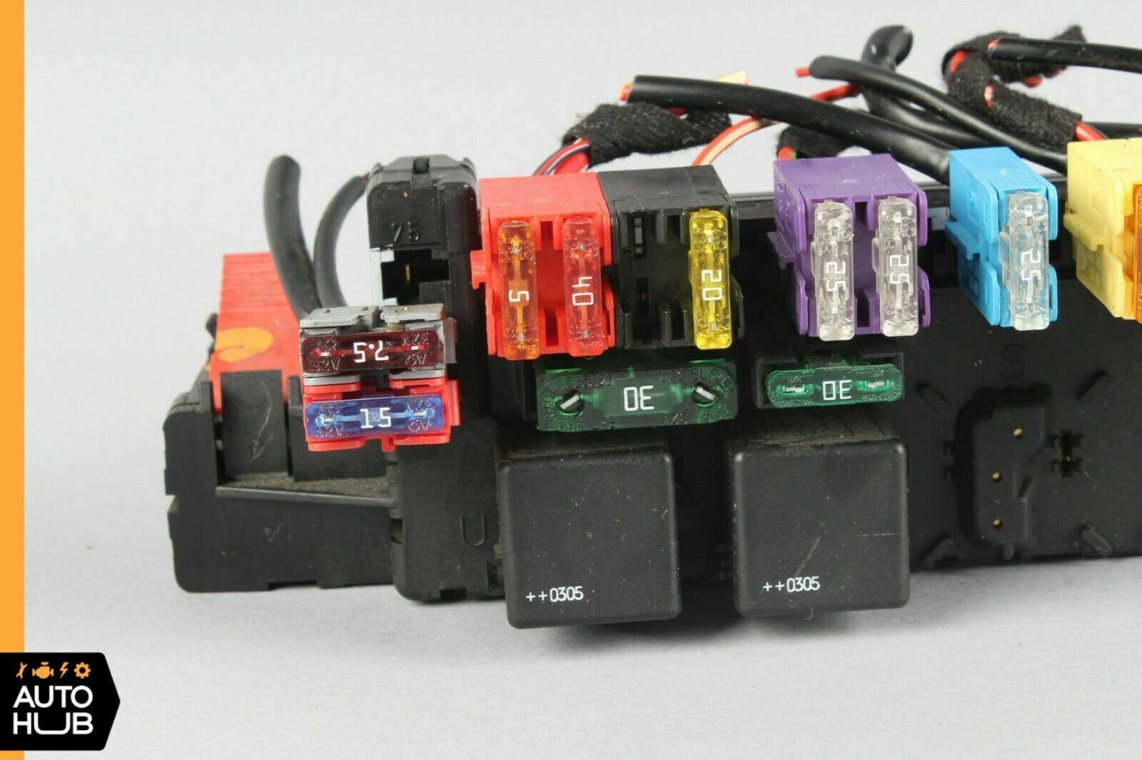 03-12 Mercedes R230 SL500 SL550 SL55 AMG Rear SAM Fuse Box Relay Module OEM