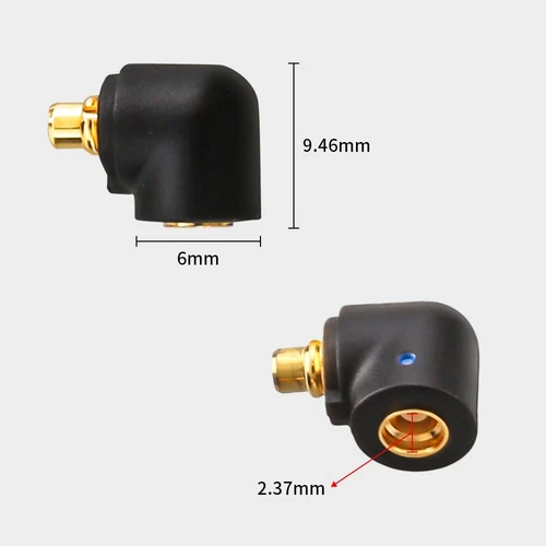 HIFI Pair MMCX to Etymotic ER4SR ER4XR ER3X ER3SE ER2XR ER2SE Earphone Jack Plug - Bild 2 von 6
