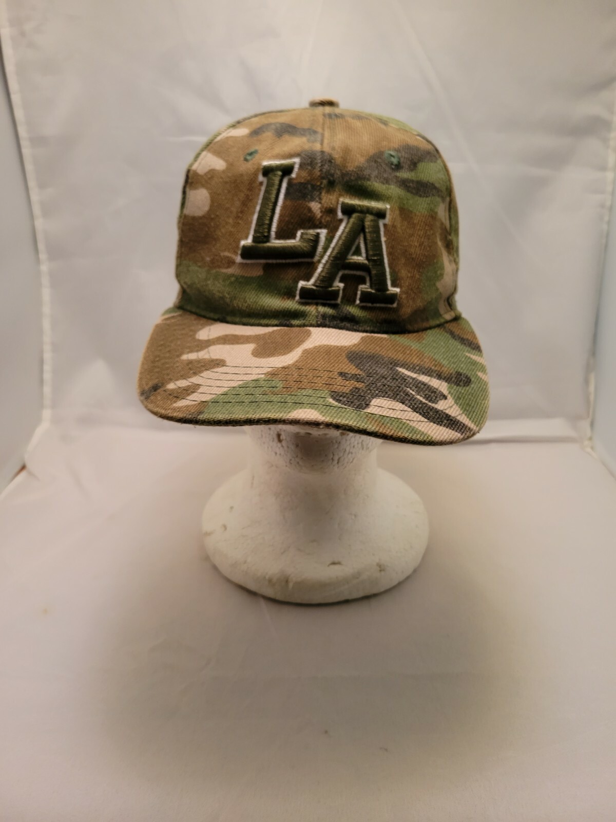 LA Headlines Snapback Multi Color Camouflage Los … - image 1