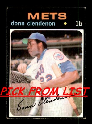 1971 Topps 3-260 Pick From List All PICTURED
