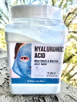 CURE CREPEY SKIN - HYALURONIC ACID JELLY MASK FOR SMOOTHER, YOUNGER SKIN 23 Oz
