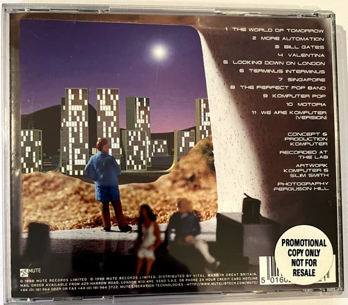 Komputer - The World Of Tomorrow - Komputer CD Album - Obrázek 2 ze 3