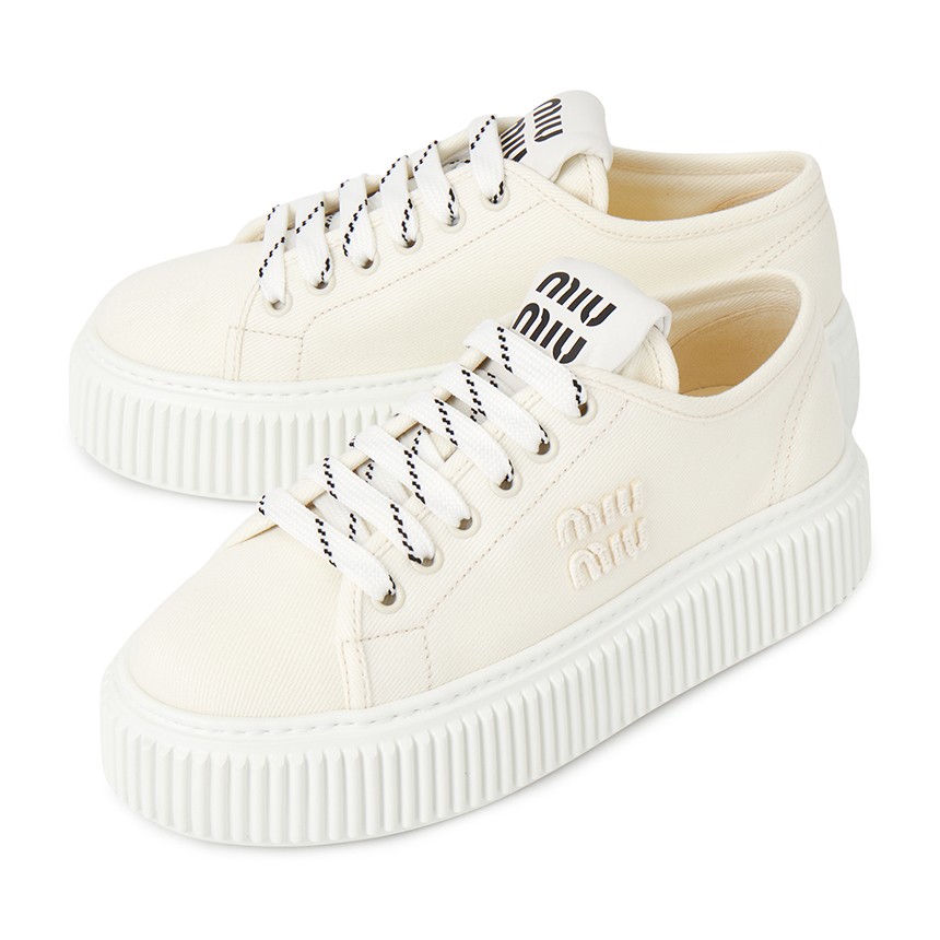 MIUMIU Woman Sneakers 5E389E 3ARS F0304 NEW ITEM