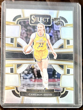 2024 Panini Select WNBA - Concourse Cameron Brink #56 Silver Prizm (RC)