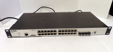 D-Link DGS-3120-24TC 24-Port Gigabit Ethernet Managed Network Switch READ  