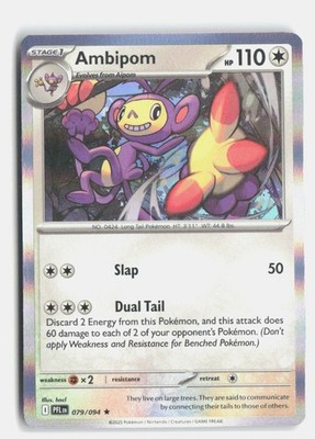 Ambipom 079/094 Phantasmal Flames Rare Pokemon Holo NM
