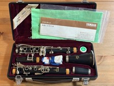 YAMAHA Clarinet YCL250 with Hard Case Cleaning Cloth and Reed Japan Made