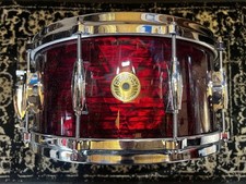 Gretsch 6,5" x 14" USA rullante personalizzato Ridgeland - pera rosso rubino