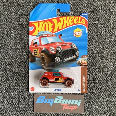Hot Wheels Lil' Roar Red #203 Mainline 2025 Case K/L (In-Stock
