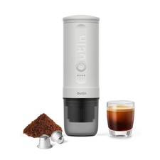 OutIn Nano Portable Electric Espresso Machine Pearl White OTEM-01 Travel 20 Bar