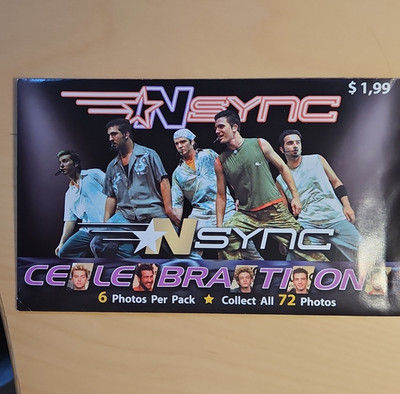 N Sync Celebration Photo Pack Collect All 72 Full-Color Photos