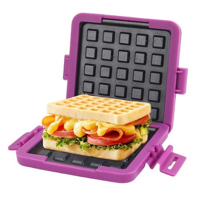 Microwave Toastie Sandwich Maker, Nonstick Plate Panini Maker, Versatile Wire...
