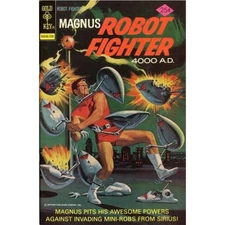 Magnus Robot Fighter #40 - 1963 series Gold Key comics Fine minus [p 