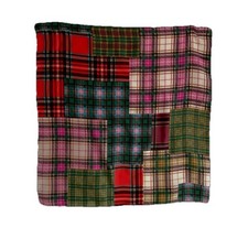 EYE CATCHING unbranded Multicolor Geometric Silk Scarf 21 /21 EX CON