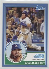 2018 Topps 1983 Topps Design Blue Justin Turner #83-60 1u6