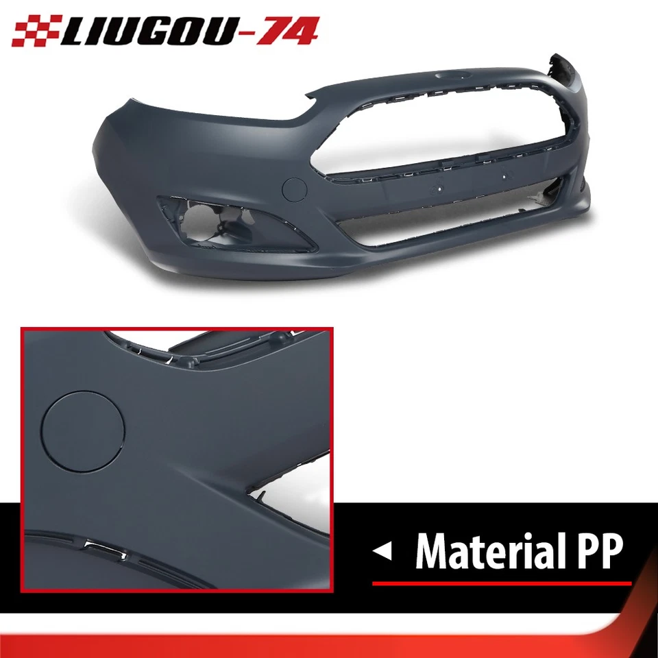 New Front Bumper Cover Fit for 2014-2019 Ford Fiesta D2BZ17757AB FO1000693 - Image 4 of 4