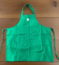 Starbucks Uniform Apron Unisex One Size Green Employee Apron Logo