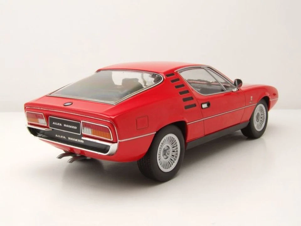 Alfa Romeo Montreal 1970 Rosso Modellino Auto 1:18 KK Scale - Immagine 2 di 4