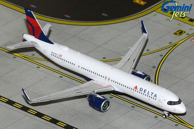 #ad Delta Air Lines Airbus A321neo GJDAL2294 Gemini Jets Scale 1:400 IN STOCK $50.36
