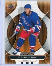 2024-25 UPPER DECK ENGRAINED ICONS HOCKEY BASE New York Rangers Ulf Samuelsson
