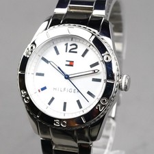 TOMMY HILFIGER Vintage TH109 S.EPSON (SEIKO)Mov Watch Men's 38mm New Battery