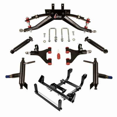 GTW Yamaha Drive2 4'' A-Arm Golf Cart Lift Kit - For Independent Rear Suspension