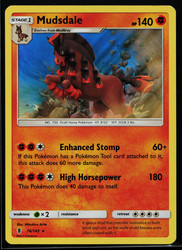Mudsdale 76/145 Holo Rare Guardians Rising