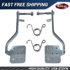 Go Kart Brake Throttle Pedals with Return Spring 9503 9502 for 196cc 6.5hp Azusa