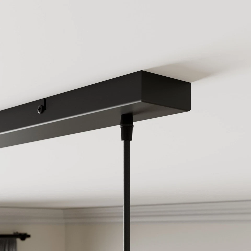 Lindby Rangina Pendelleuchte Hängeleuchte Deckenlampe Leuchte kupfer 3-flammig - Bild 4 von 4