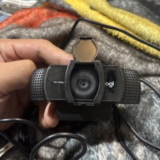 Logitech C920 Carl Zeiss 1080p HD USB Webcamera Black Used