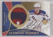 2018 Ultimate Collection 2008-09 Retro Rookies 12/49 Brett Howden Patch Auto bs5