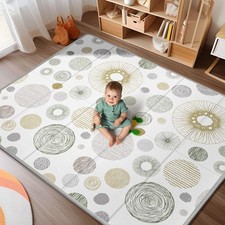 79x71 Baby Play Mat, Extra Large Baby Play Mat for Floor, Foldable Play Mats,...