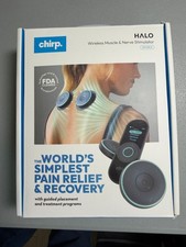 NEW Chirp - Halo Double Wireless Muscle Stimulator (Double Pucks) - Black