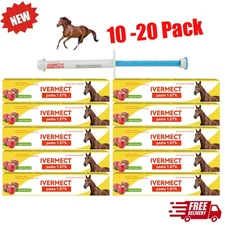 10-20 Pack In Box Paste Horse Dewormer Apple Flavor wormer Safe ingredients