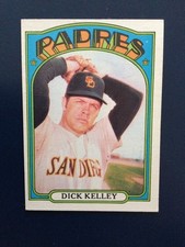 1972 Topps - Dick Kelley #412 NRMT