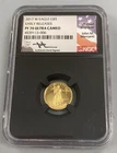 2017 W US 1/10th ozt Pf Gold $5 Eagle Coin NGC PF70 Ultra Cameo Early Release 85