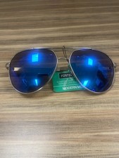 FOSTER GRANT Blue Polarized Men  s Aviator Sunglasses- Model HH06- New W/Tag