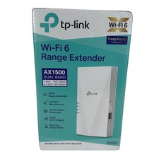 TP-Link RE500X AX1500 Dual Band Wi-Fi 6 Range Extender EasyMesh Gigabit Port NEW