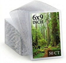 50ct 6x9 Toploaders - Ultra Durable Card Protectors for Photos  Collectibles...