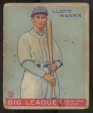 Click to enlarge Lloyd Waner